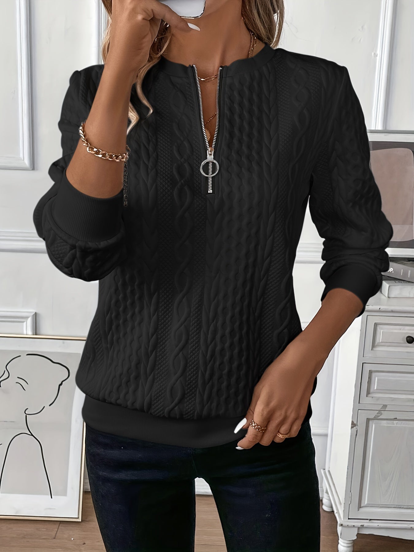 Melanie™ | Eleganter Strickpullover (1+1 GRATIS)