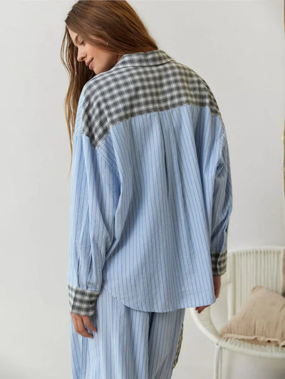 Sandra™ | Bequemes Pyjama-Set